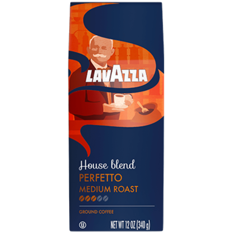 Lavazza House blend Perfetto Medium Roast Coffee - 12 oz