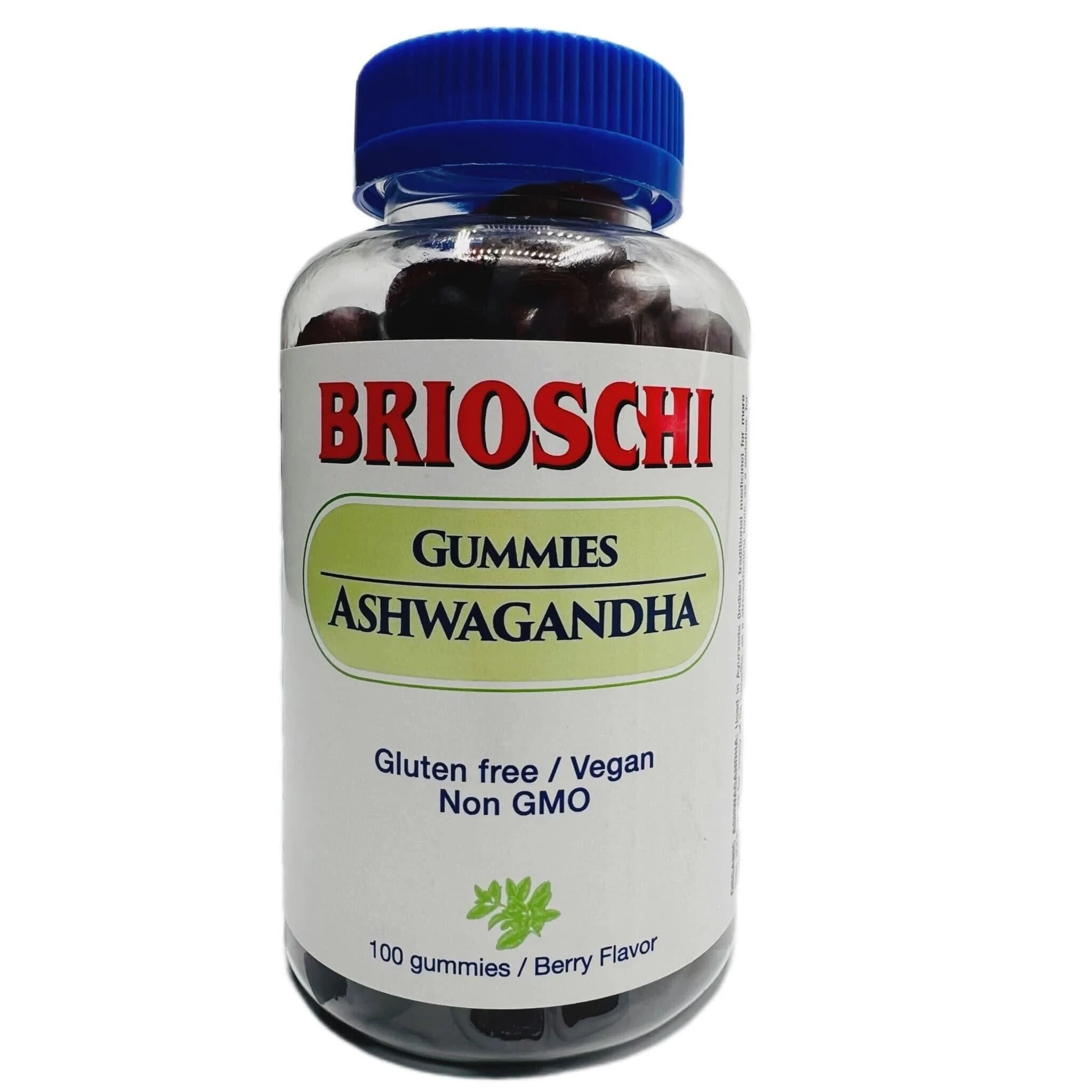 Brioschi Ashwagandha Gummies, 100 Count