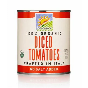 Bionaturae Organic Diced Tomatoes, 28.2 oz.