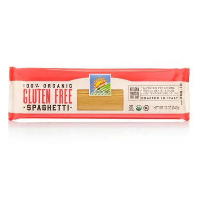 Bionaturae Organic Gluten Free Rice & Lentil Spaghetti, 12 oz | 340 g