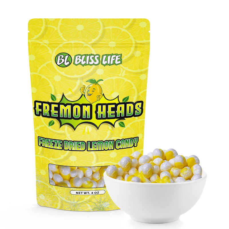 Bliss Life Fremon Heads Lemon Candy, 4 oz