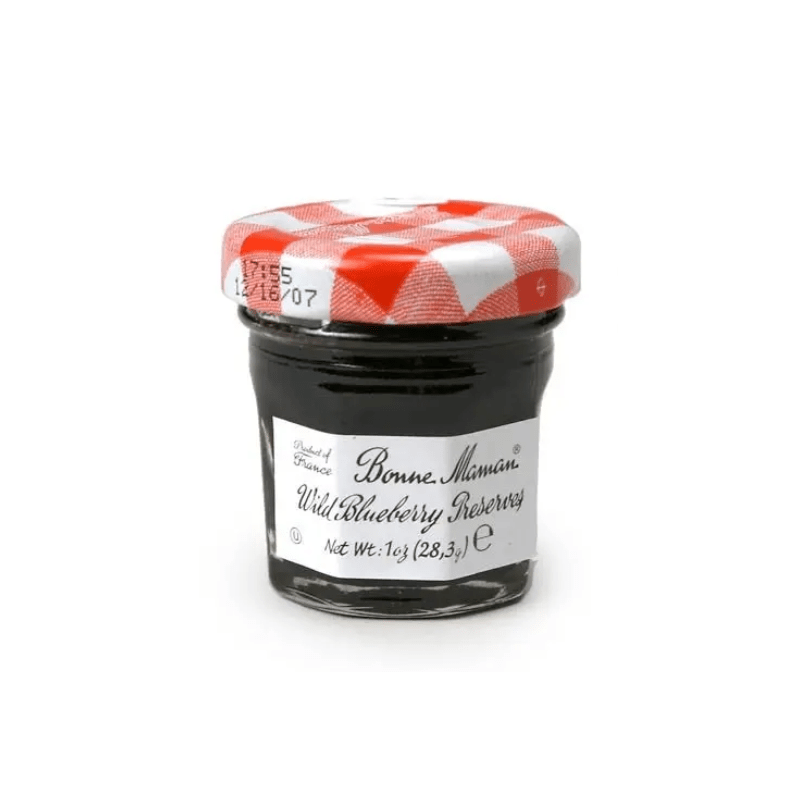 Bonne Maman Mini Blueberry Preserves, 1 oz