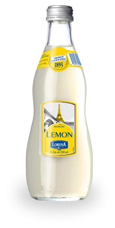 Lorina Premium French Soda Sparkling Lemon, 1LT (33.8FL OZ)
