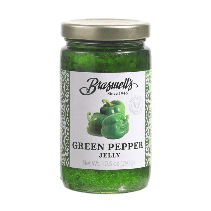 [Best Before: 01/31/2028] Braswell's Green Pepper Jelly, 10.5 oz