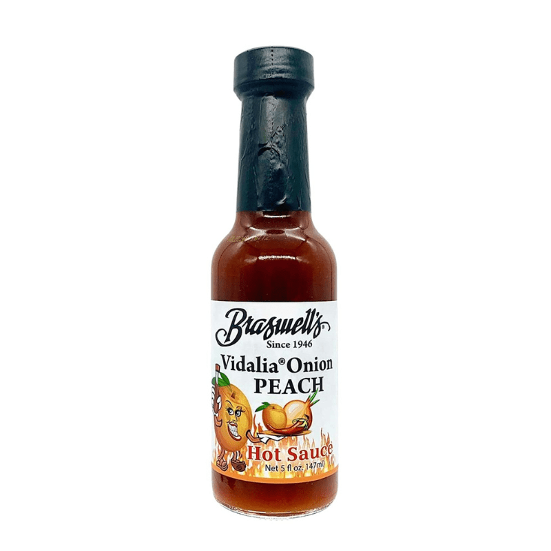 Braswell's Vidalia Onion Peach Hot Sauce, 5 oz