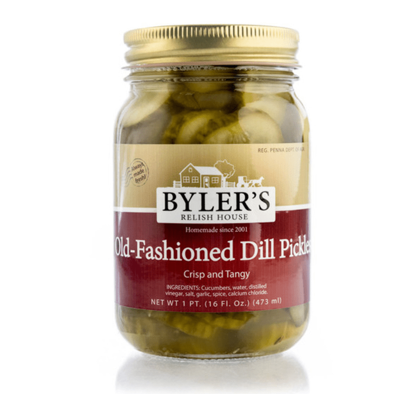 Byler’s Relish House Old Fashioned Dill Pickles, 16 oz