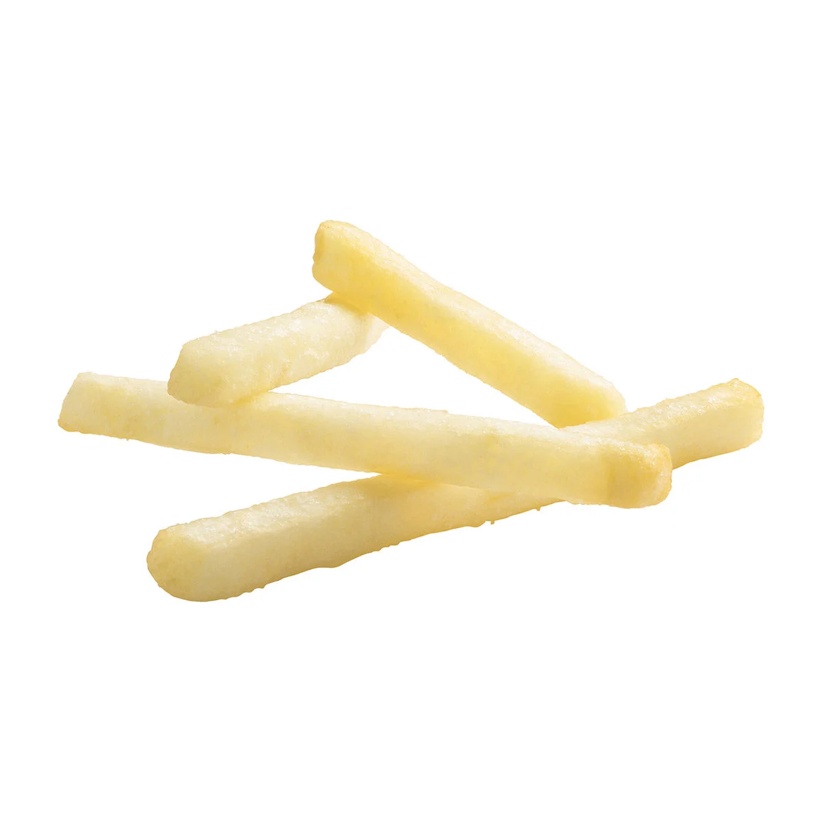 Simplot Conquest Delivery 8 Inch Clear Coatedstraight Cut Fries 5 Pound Each - 6 Per Case.