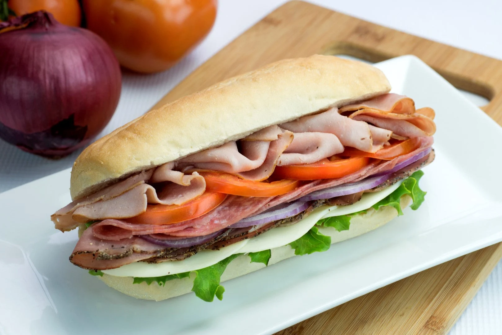 7 Inch French Roll Slice 4.4 Ounce Size - 72 Per Case.