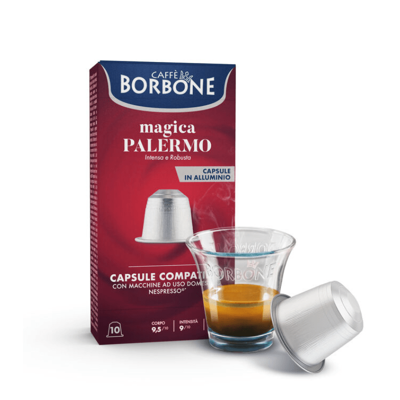Caffe Borbone Magica Palermo Nespresso Capsules, 10 Count