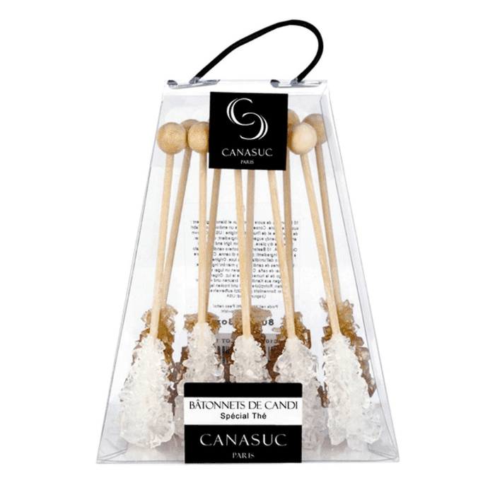 Canasuc Amber Rock Candy Sticks, 2.82 oz