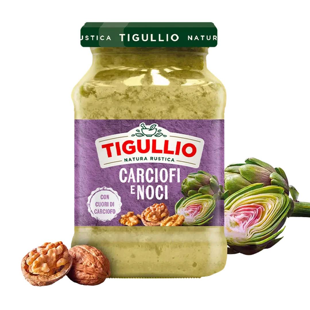 Tigullio Carciofi e Noci Pesto – 185 g (6.5 oz)