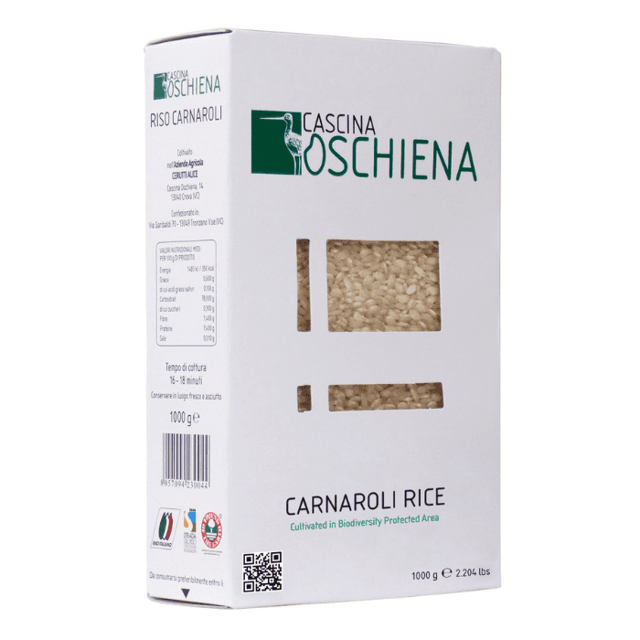 Cascina Oschiena Classic Carnaroli Rice, 2.2 Lbs