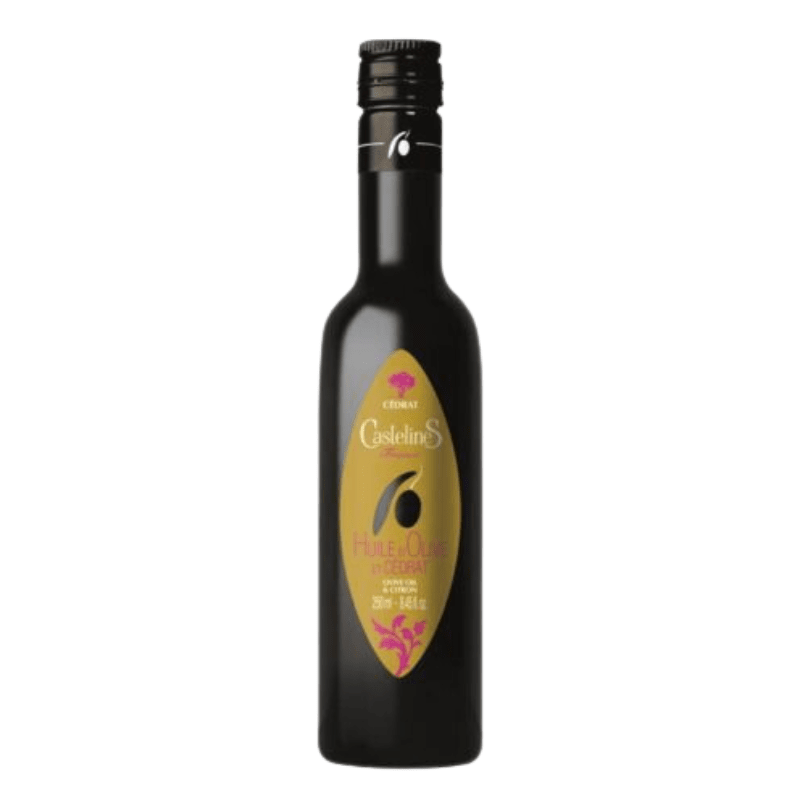 [Best Before: 06/30/2026] CastelineS Aromatic Olive oil with Citron, 8.8 oz