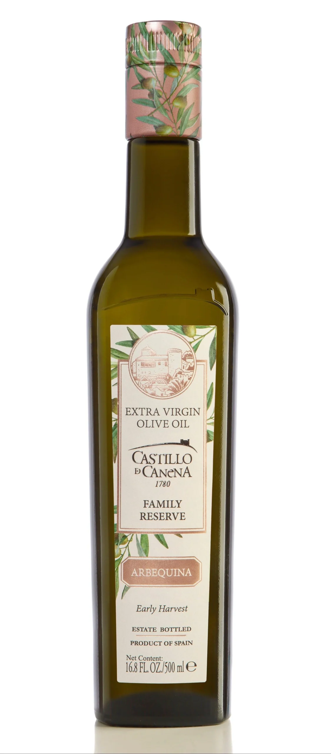 Castillo de Canena Arbequina Extra Virgin Olive Oil, 16.9 oz