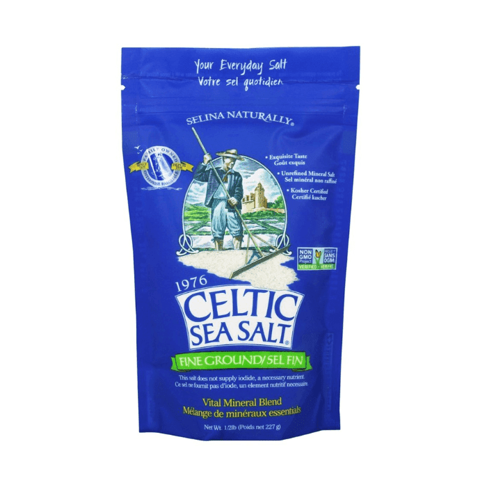 Celtic Sea Salt Fine Ground Vital Mineral Blend, 8 oz