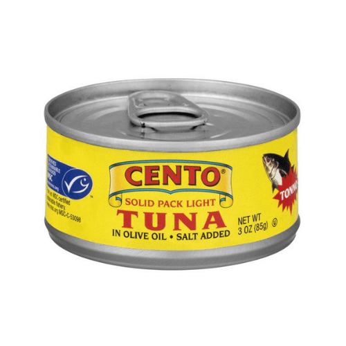 [Best Before: 12/04/2026] Cento Tuna in Olive Oil, 3 oz