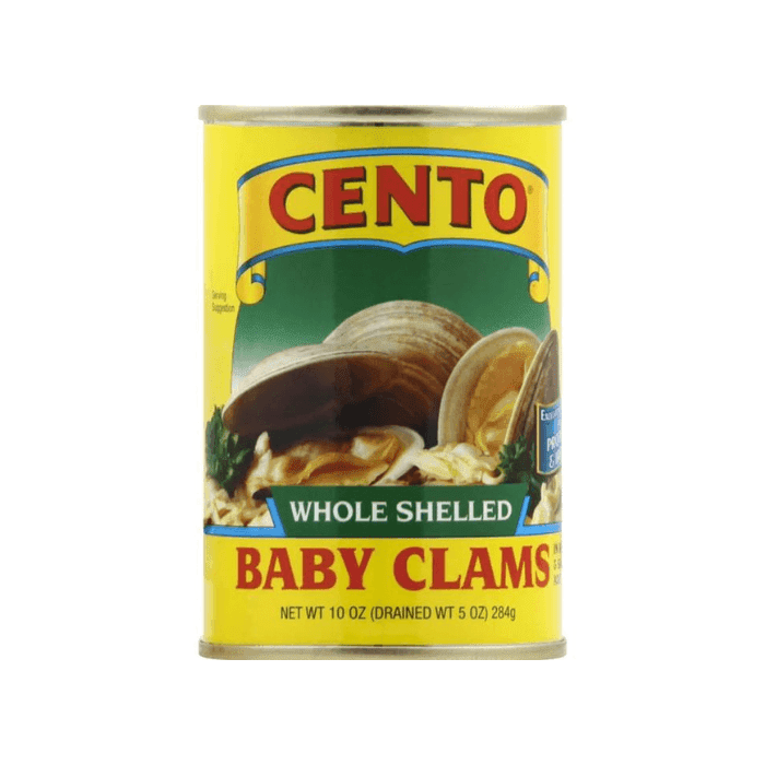 Cento Whole Shelled Baby Clams, 10 oz