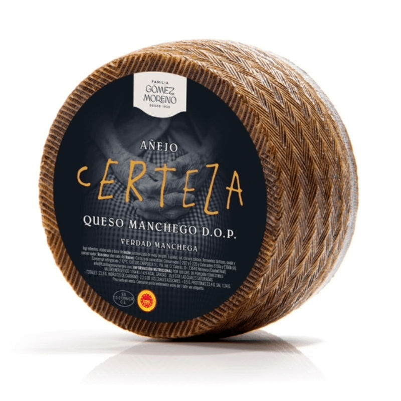 Certeza DOP 12 Months Anejo Manchego Cheese, 6 Lbs