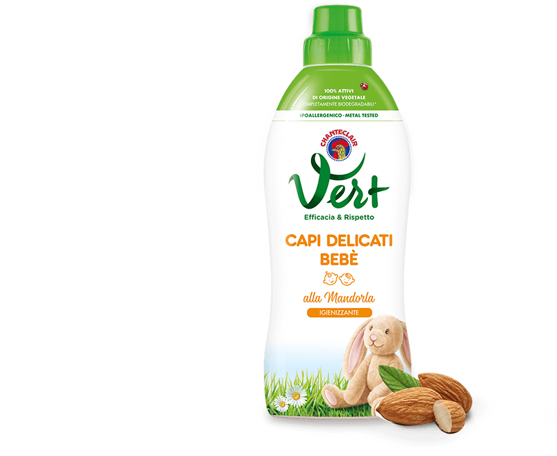 Chanteclair Vert Almond Ecodetergent for Baby Delicate Garments, 25.4 oz