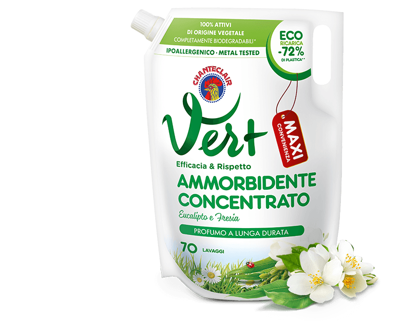 Chanteclair Vert Eucalyptus and Freesia Concentrated Softener, 41.4 oz
