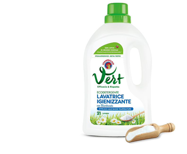 Chanteclair Vert Sanitizing Ecodetergent Bicarbonate Classic Washing Machine Detergent, 36.2 oz