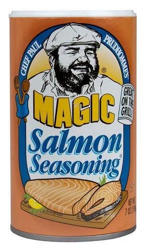 [Best Before: 01/14/2028]Chef Paul Prudhomme's Magic Salmon Seasoning, 7 oz