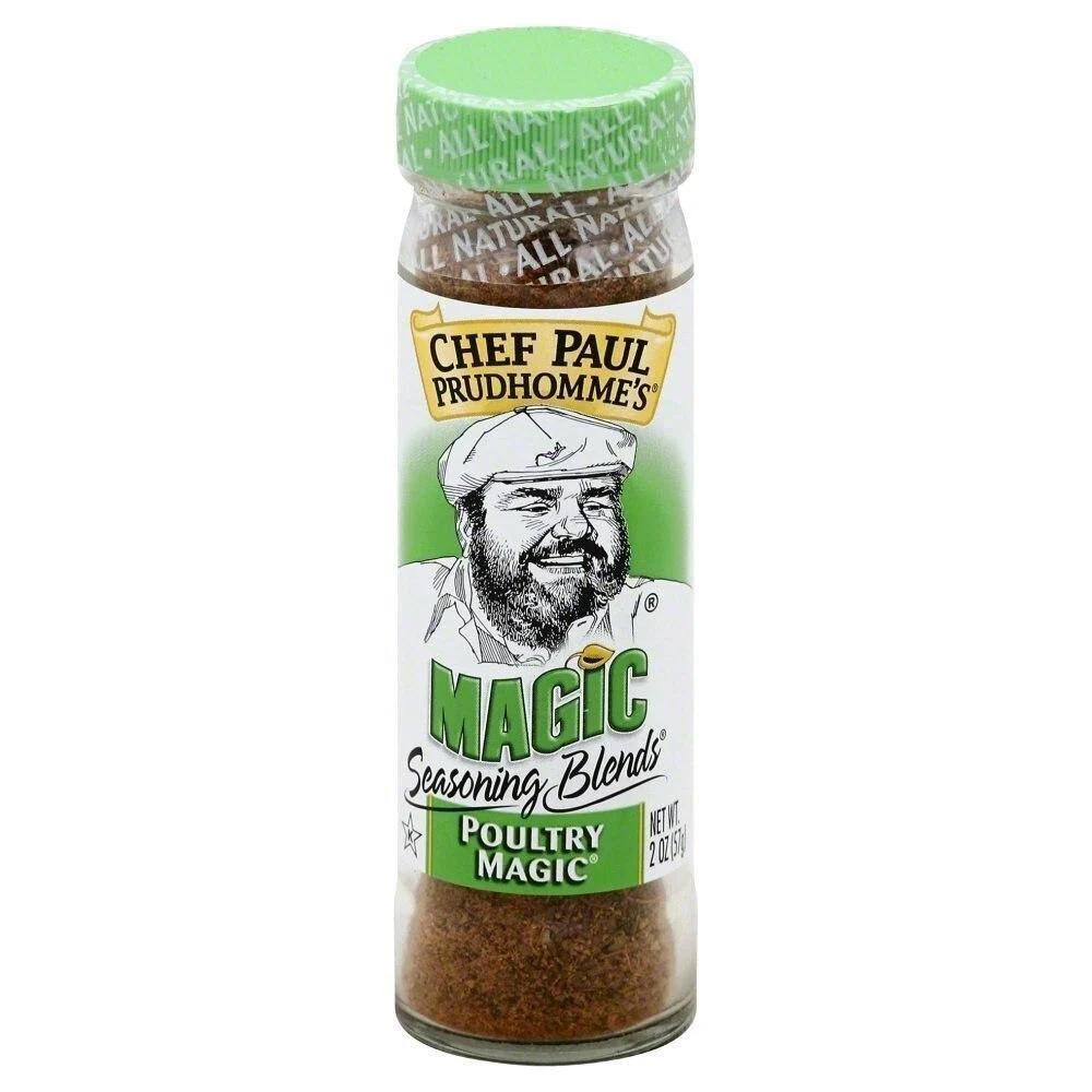 [Best Before: 08/07/2027] Chef Paul Prudhomme's Poultry Magic Seasoning, 2 oz