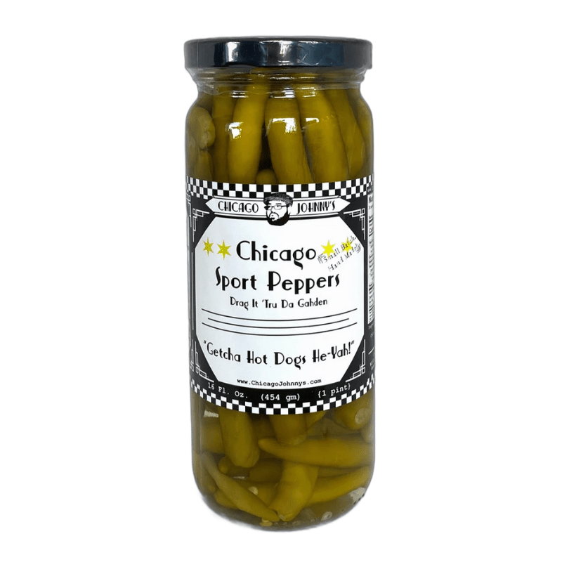 Chicago Johnny’s Chicago Sport Pepper, 16 oz