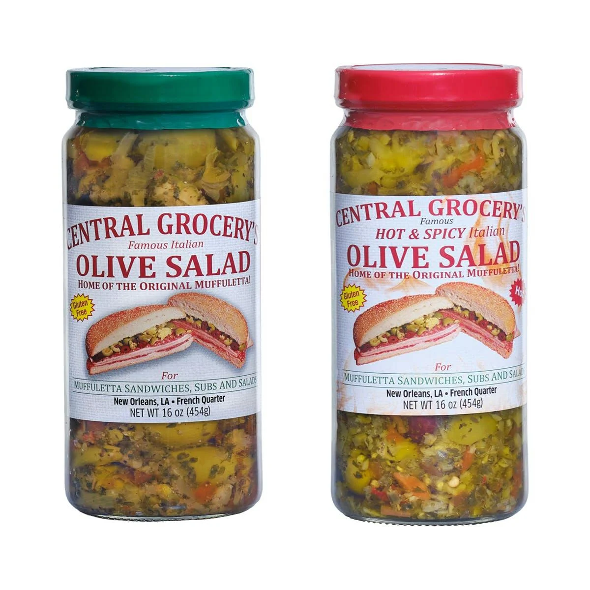 Choose Your Own Muffuletta Olive Salad - 2 Pints