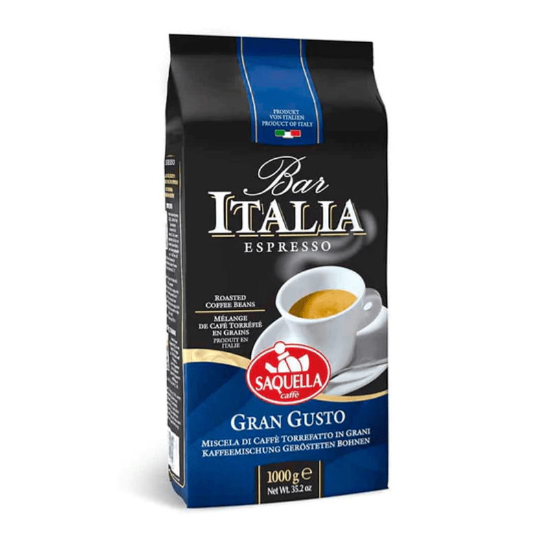Coffee Saquella Gran Gusto Coffee Beans, 2.2 Lbs