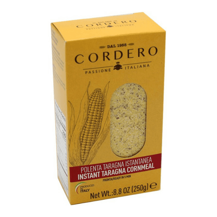 Cordero Instant Taragna Polenta Cornmeal, 8.8 oz