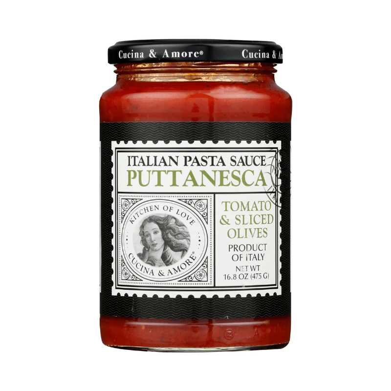 Cucina & Amore Puttanesca Pasta Sauce, 16.8 oz