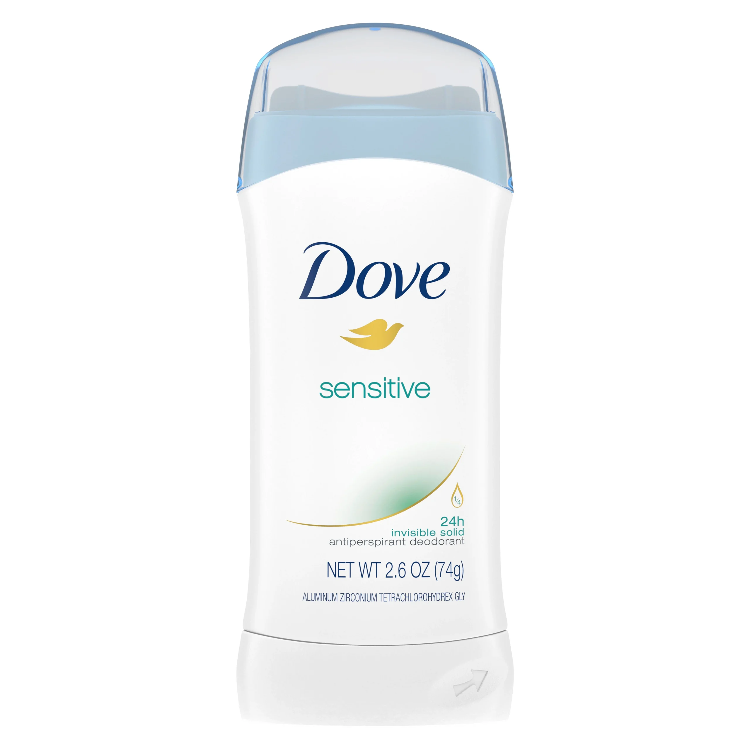 Dove Invisible Solid Sensitive Skin 12 2.6 Oz