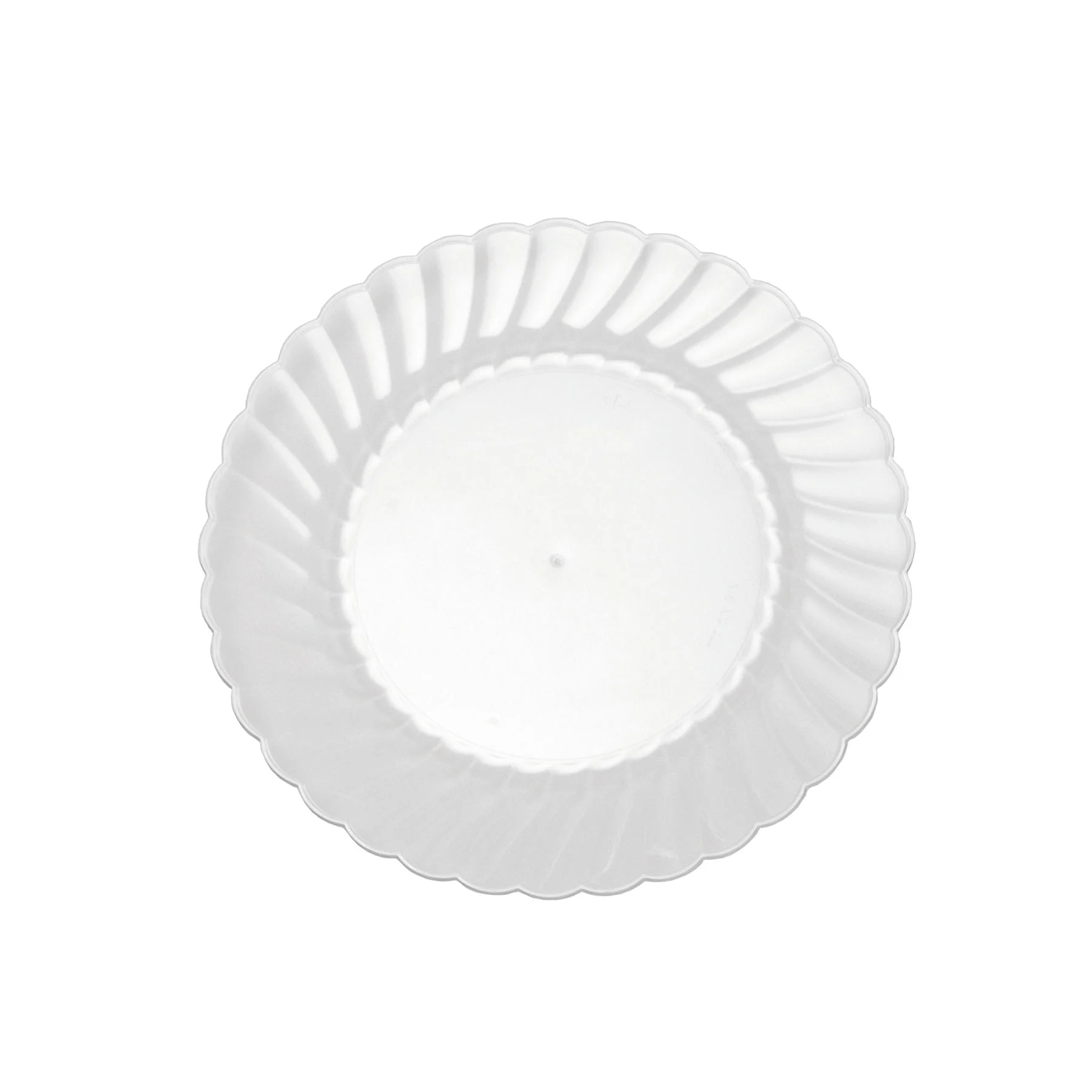 6 Clear Classicware Plate 10/18