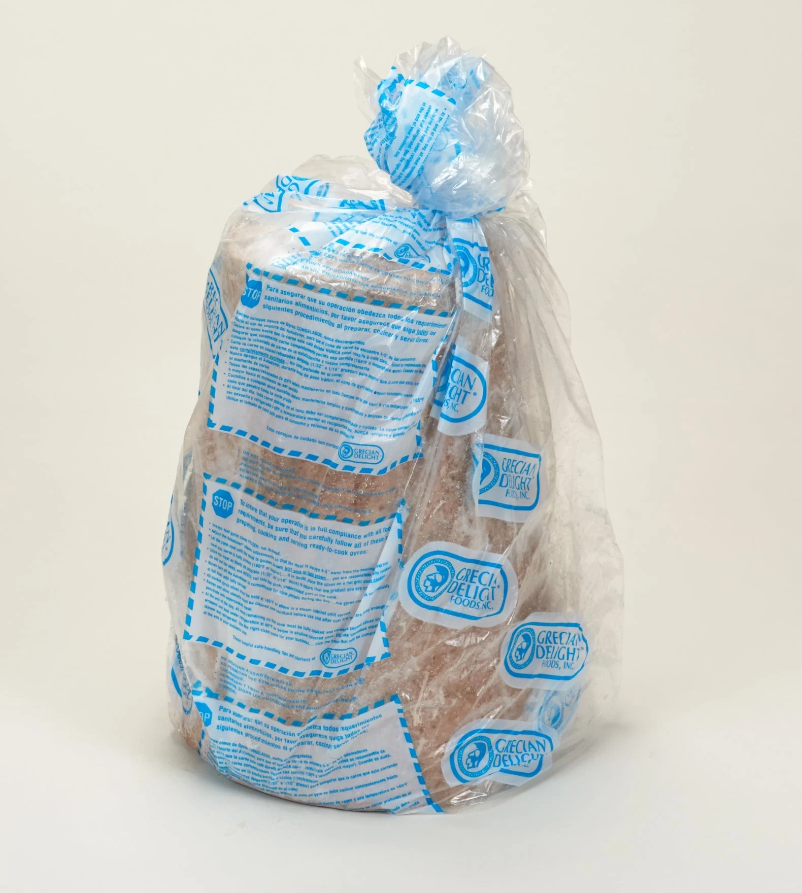 Chicago Style Medium Gyros Cones 20 Pound Each - 2 Per Case