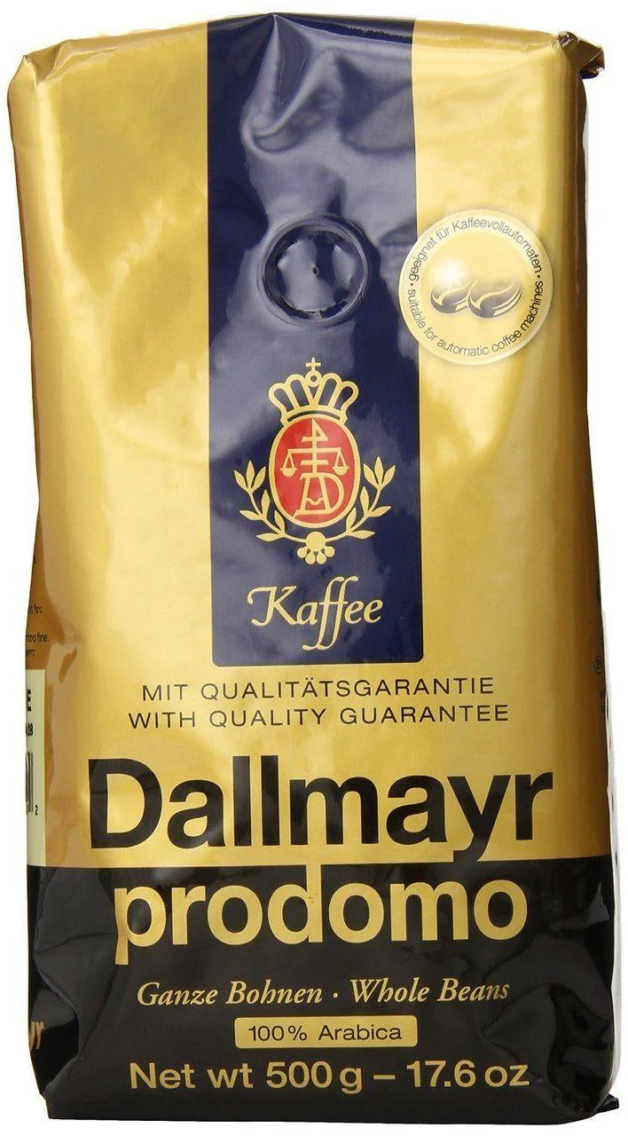 Dallmayr Prodomo Whole Bean Coffee, 17.6 oz
