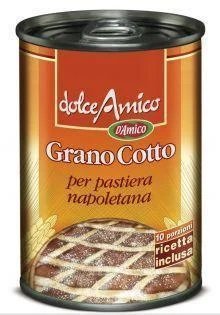 D'Amico Cooked Wheat Grain Grano Cotto, 14.8 oz