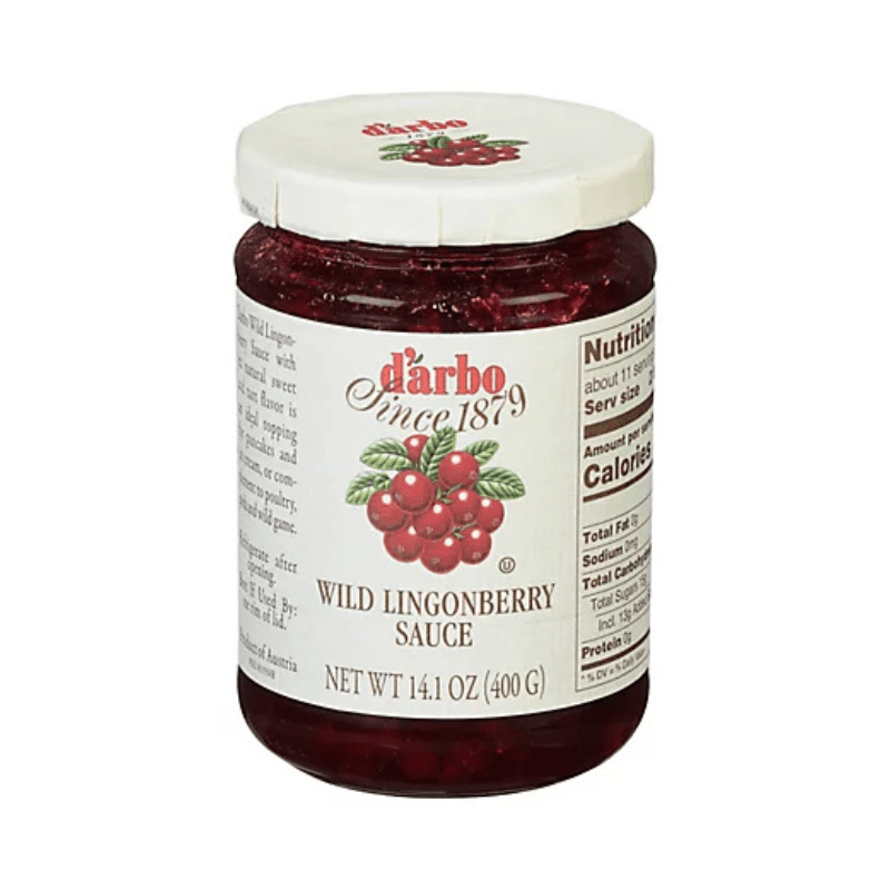 D'Arbo Wild Lingonberry Sauce, 14.1oz