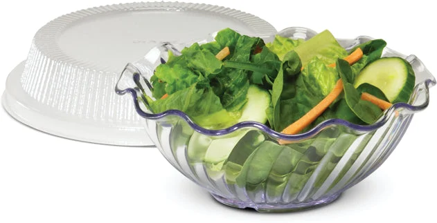 Dinex Clear Tulip Bowl Lid (1000/Cs) - Clear