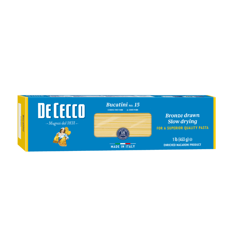 De Cecco #15 Bucatini, 1 lb