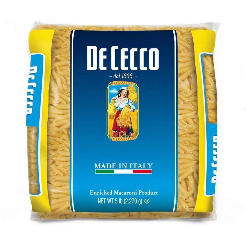 De Cecco #41 Penne Rigate Bulk Pasta, 5 lb.