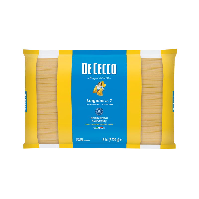 De Cecco #7 Linguine Bulk Pasta, 5 lb.