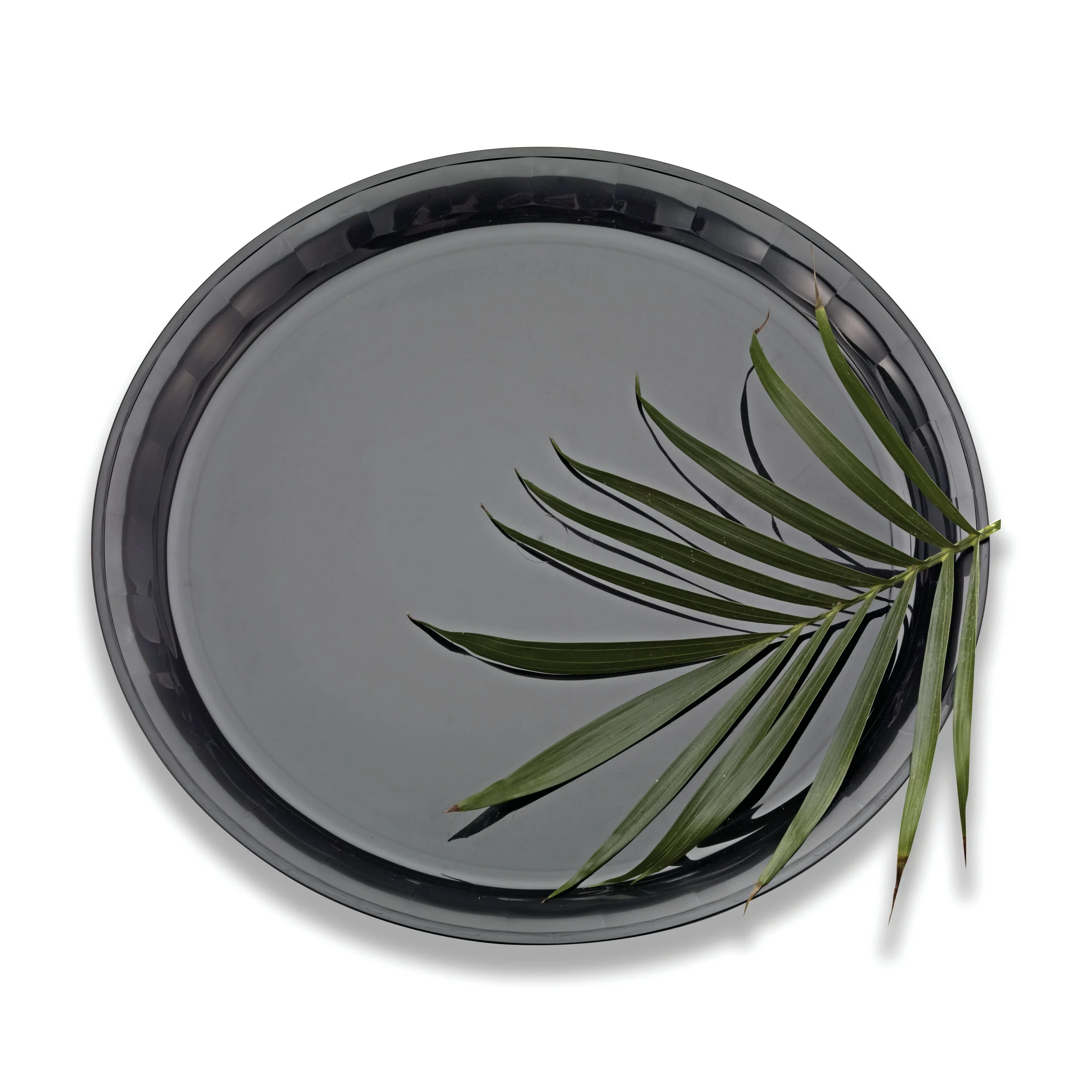 Conserve Tray Round Black Conserve 18 Inch  1 - 25 Ea