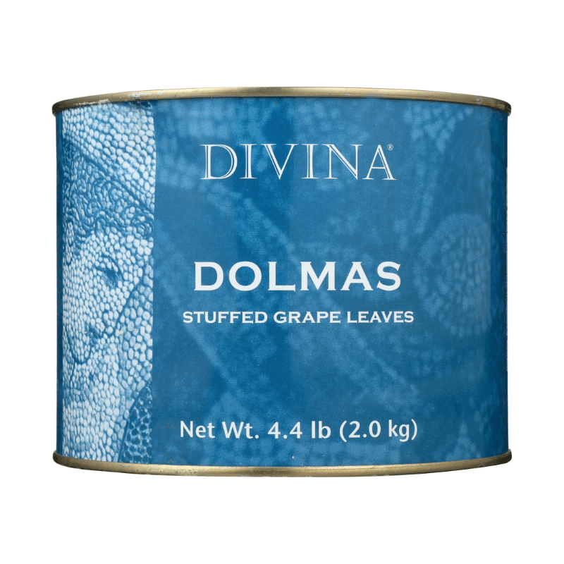 Divina Dolmas Stuffed Grape Leaves, 4.4 Lbs