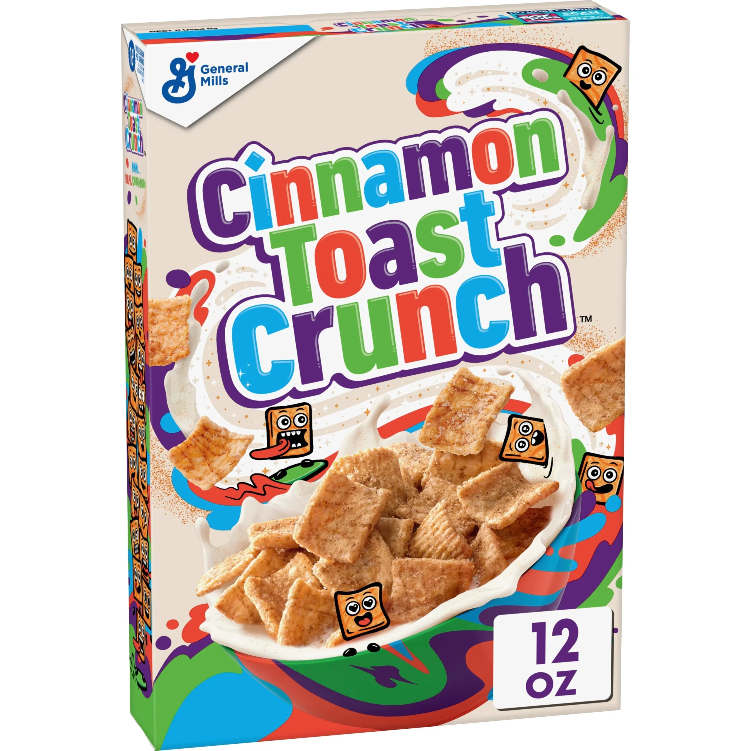 Cinnamon Toast Crunch 12 Ounce Size - 12 Per Case.