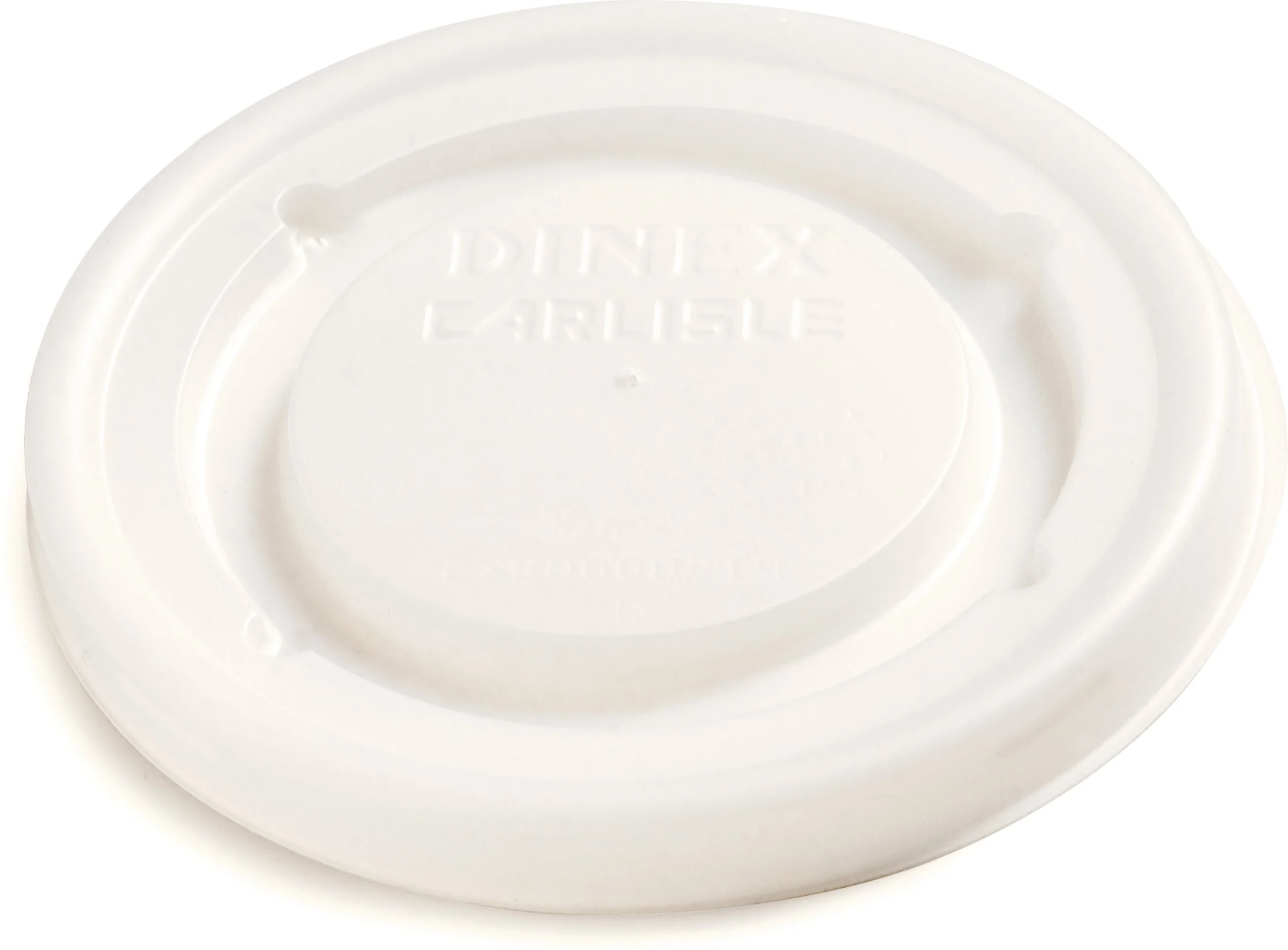 Dinex Translucent Lid For 5000 Mug, 3.5 Inch, 1500 Per Case
