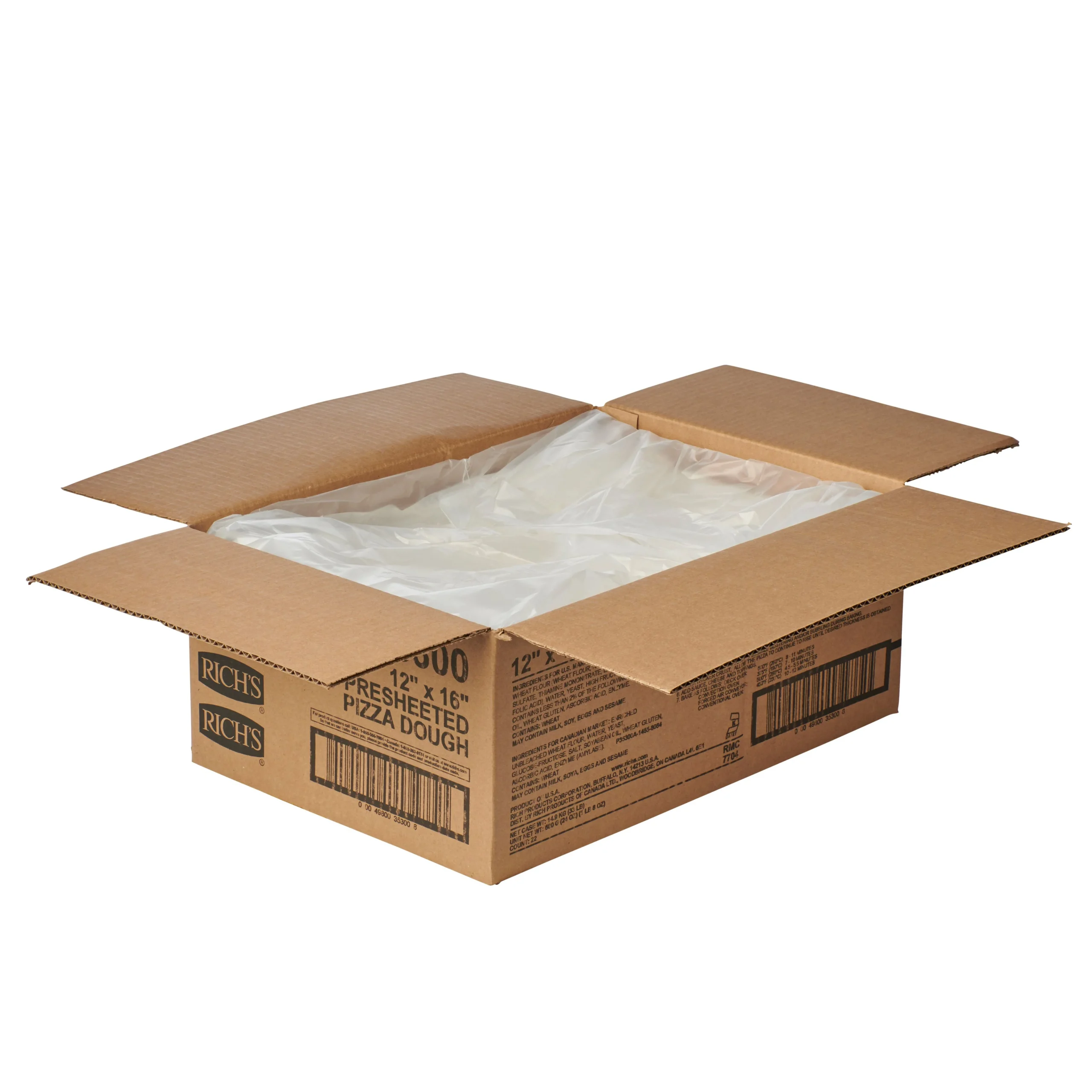 Dough Pizza Pre Sheet X6 Inch 24 Ounce Size - 22 Per Case.