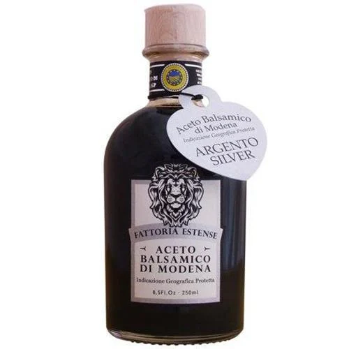 Fattoria Estense Silver Label Cylinder Balsamic Vinegar, 8.5 oz