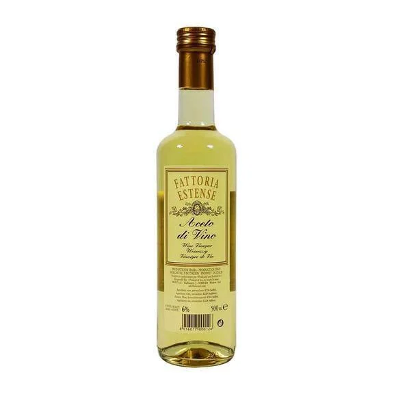 Fattoria Estense White Wine Vinegar, 16.9 oz