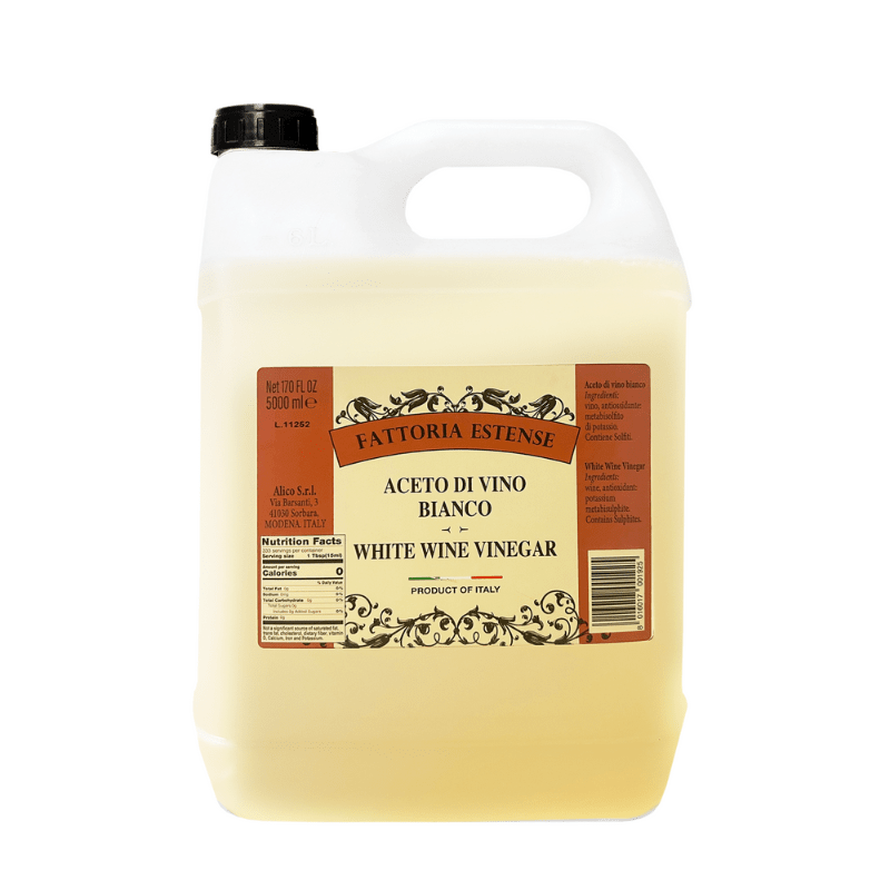 Fattoria Estense White Wine Vinegar, 5 liters